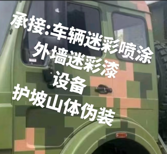 海南外墙和地面的迷彩漆施工